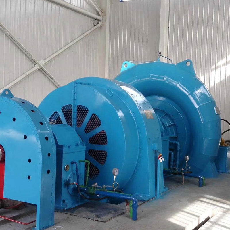 Horisontale Francis-turbine vir mini- en mediumkapasiteit hidrokragstasie
