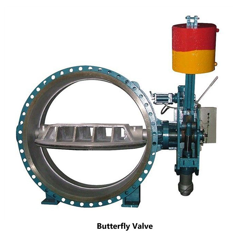 Ulazni ventil turbine leptir ventila, sferni ventil i zasun